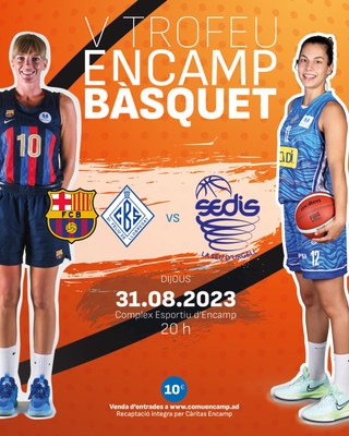 Cadí La Seu-Barça CBS, aquest dijous a Encamp