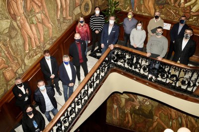 Signatura dels convenis de suport de la Diputació de Lleida a clubs esportius (DdL)