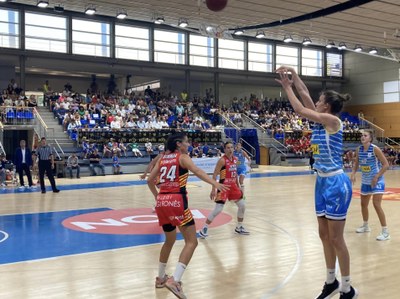 Partit Cadí La Seu-Spar Girona a la final de la Lliga Nacional Catalana, l'1 d'octubre passat (Foto: RàdioSeu)