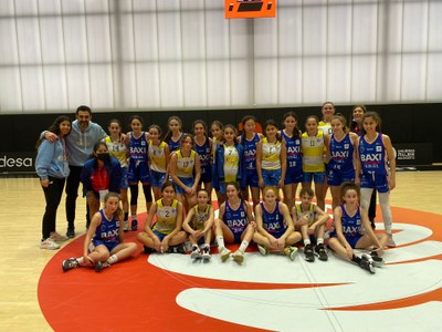 Primer partit del Sedis Esquitx a la Minicopa 2022 (Foto: Baxi Ferrol)