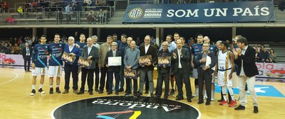 Homenatge al BC Andorra 1985-86 (Foto: MoraBanc Andorra)