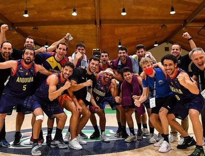 Plata d'Andorra a la FIBA Small Countries 2021 (Foto: FA Basquetbol)