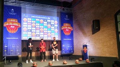 Presentació de les Lligues Nacionals Catalanes AON 2021 (FCBQ)