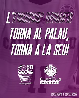 El Cadí La Seu tornarà a jugar l'EuroCup Women