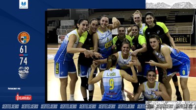 El Cadí La Seu celebra la victòria a Bembibre (Foto: Sedis Bàsquet)