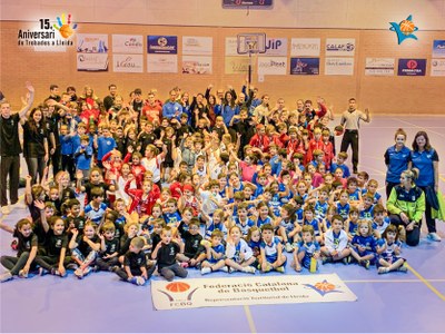 El Sedis, a la Trobada d'Escoles de Bàsquet (RT Lleida FCBQ)