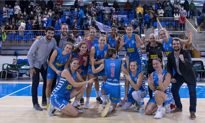 El Cadí La Seu celebra la classificació per a la Copa 2022 (Foto: Agustí Peña)