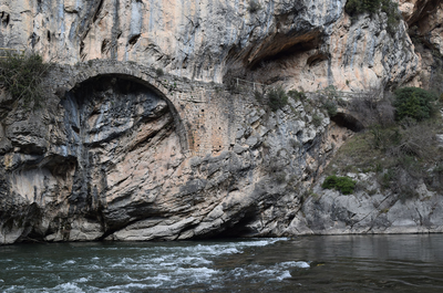 Aspecte de dos dels pontarrons declarats bé cultural d’interès local (Foto: Carles Gascón Chopo)