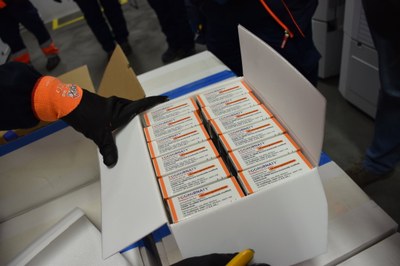 Vacunes pediàtriques de Pfizer (Foto: Ministeri de Sanitat)