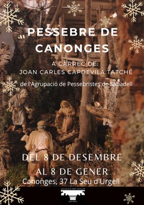 Pessebre del carrer dels Canonges de la Seu d'Urgell