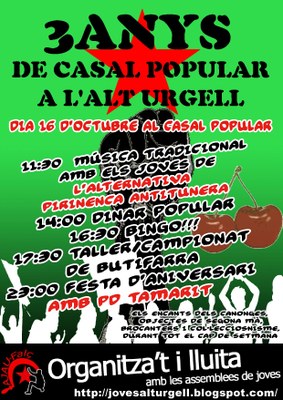 Casal Popular - 3r Aniversari