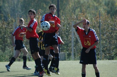 Partit de l'equip cadet de l'EDFOR