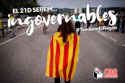 Convocatòria dels CDR en resposta a l'organització d'un Consell de Ministres a Barcelona