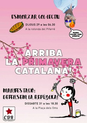 Manifestació a la Seu aquest dissabte (18.30h)