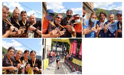 Guanyadors del Campionat de Catalunya per equips de Curses per Muntanya (Fotos: FEEC)
