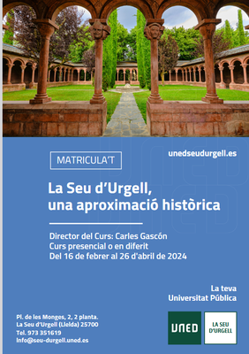 Curs de la UNED sobre la història de la Seu d'Urgell