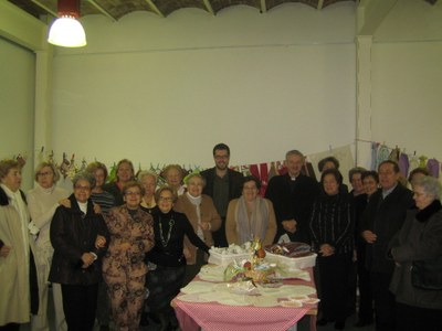Inauguració de l'exposició de treballs artesans