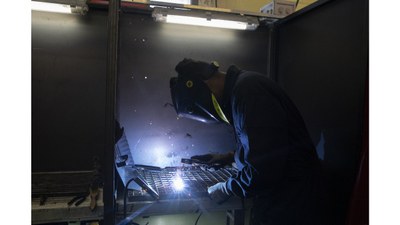 Fotografia d'un tècnic industrial (Foto: Gencat)