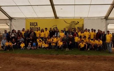Participants del Concurs Nacional de Raça Bruna dels Pirineus 2019