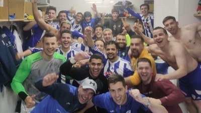 El CF Organyà celebra la permanència a Segona Catalana (@cforganya)