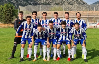 Alineació del CF Organyà en el primer partit de la lliga 2021-2022 (@cforganya)