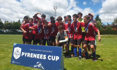 El CF Organyà infantil guanya la Lliga Plata de la Pirineus Cup de futbol base (Foto: Marc Cortès)
