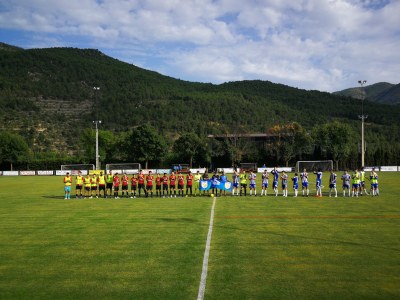 Derbi comarcal entre el CF Organyà i La Seu FC (Foto: Ajuntament d'Organyà)