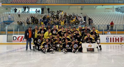 CG Puigcerdà, campió de la Copa del Rei 2022 d'hoquei gel (Foto: CGP)