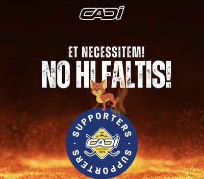 Imatge promocional del CH Cadí pel partit contra el Vilassar