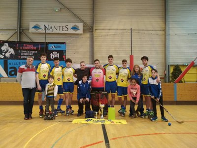 El CHPA Cadí juvenil, campió del Torneig Internacional d'Hoquei de Nantes 