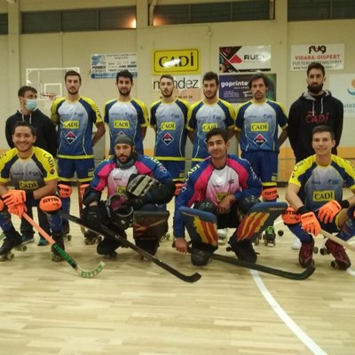 Equip sènior de l'Hoquei Cadí 2020-2021 (CHPA Cadí)