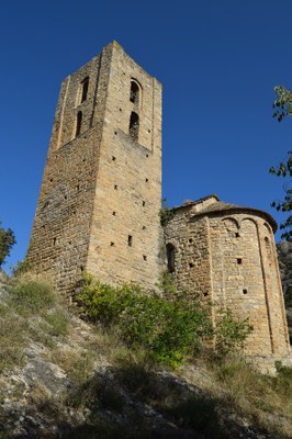 Església de Sant Andreu del Castell d’Oliana (Foto: CCAU)