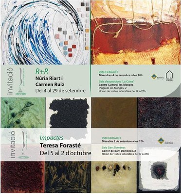 Exposicions 'R+R' i 'Impactes'