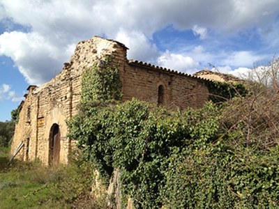 Monestir de Sant Cristòfol de Salinoves (la Noguera) Foto: Climent Miró
