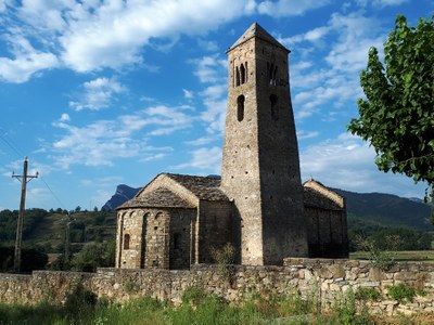 Església de Sant Climent de Nargó (Foto: Consell Comarcal de l’Alt Urgell)