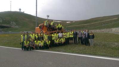 Concurs de xofers de màquines llevaneu (Foto: Govern d'Andorra)