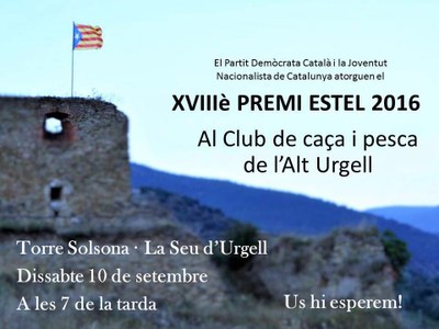 XVIIIè Premi Estel 2016