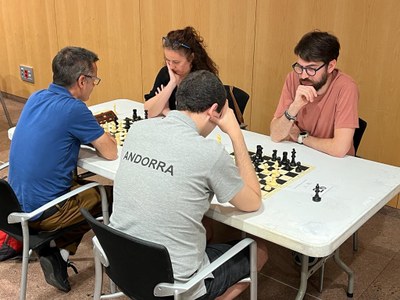 El Club Escacs La Seu, al Grand Prix de partides ràpides d'Andorra la Vella