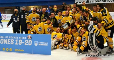Club Gel Puigcerdà, campió de la Lliga d'hoquei gel 2019-2020 (@cgpuigcerda1958)