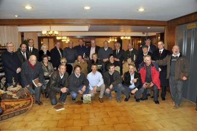 Homenatge als pioners de l'hoquei gel a Puigcerdà