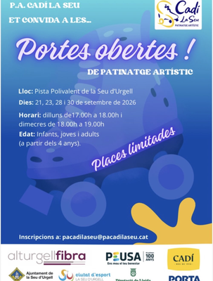 Jornades de portes obertes del Club Patinatge Artístic Cadí La Seu