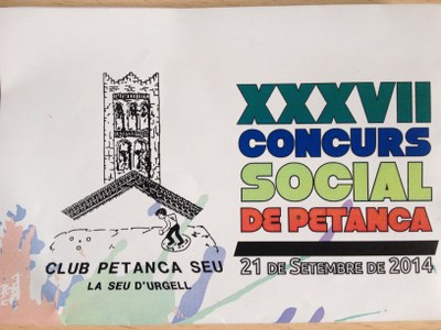 Petanca - Concurs Social 2014 cartell