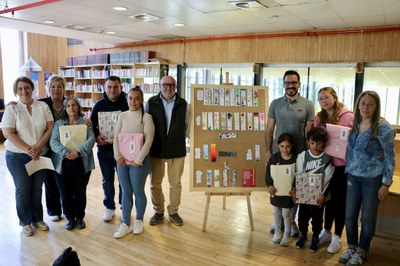 Lliurament de premis del 12è Concurs de disseny i elaboració de punts de llibre (Foto: Comú d'Encamp)