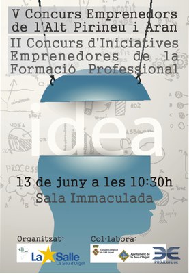 Concurs Emprenedors 2014 - Cartell