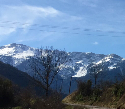 Carretera de Martinet a Estana (Foto d'arxiu)