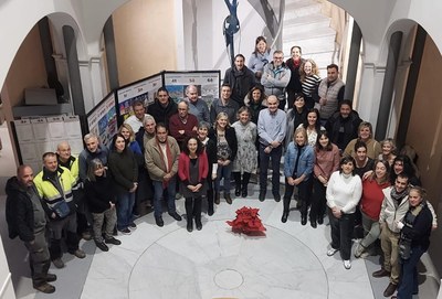 Aperitiu de Nadal del Consell Comarcal de l'Alt Urgell, després del plenari d'aquest dijous passat