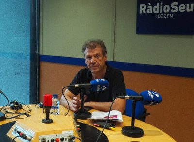 Pere Porta, aquest dijous, en una entrevista a RàdioSeu