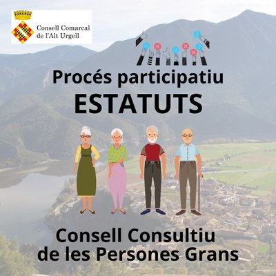 El Consell Comarcal de l'Alt Urgell obre a la participació ciutadana els estatuts del Consell Consultiu de les Persones Grans