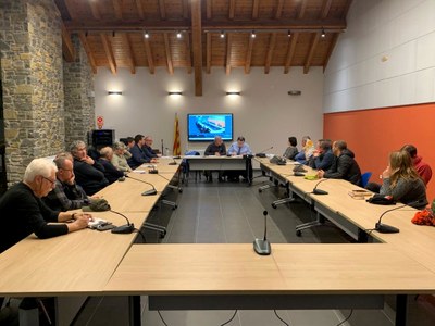 Ple del Consell Comarcal del Pallars Sobirà, a Sort (Foto: CCPS)