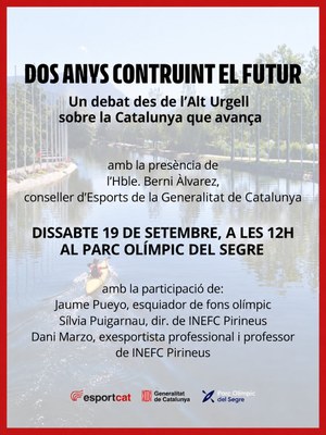 Acte "Dos anys construint el futur"